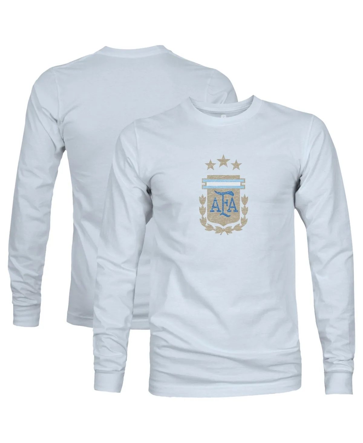 Argentina National Team Color Badge Long-Sleeve T-Shirt by 1863fc