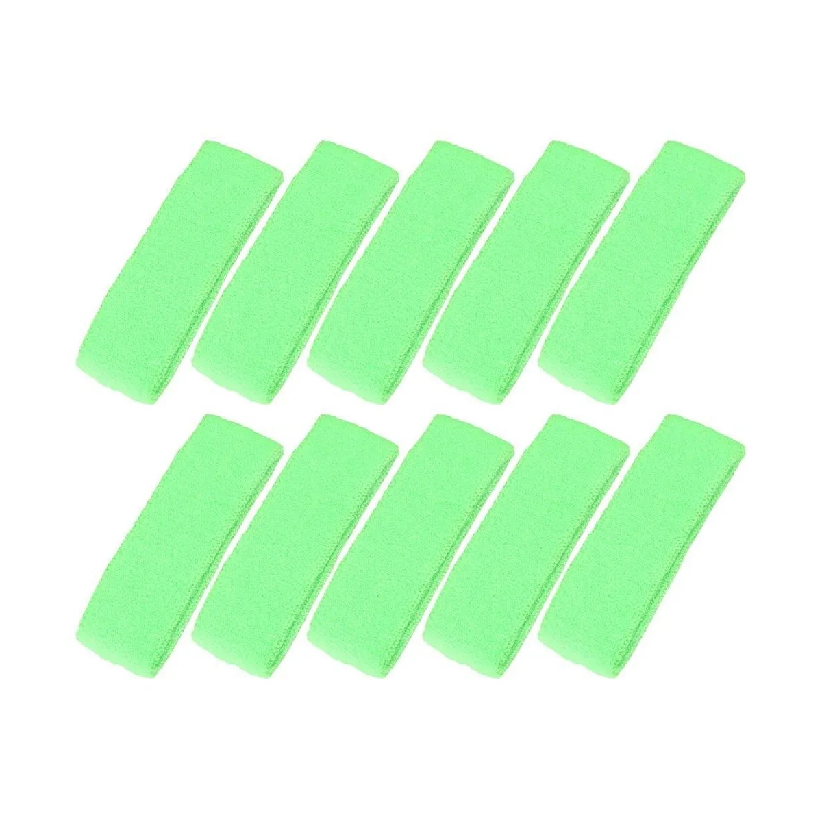 10 Pack Cotton Sports Headbands Sweat Absorbent by Furlihong