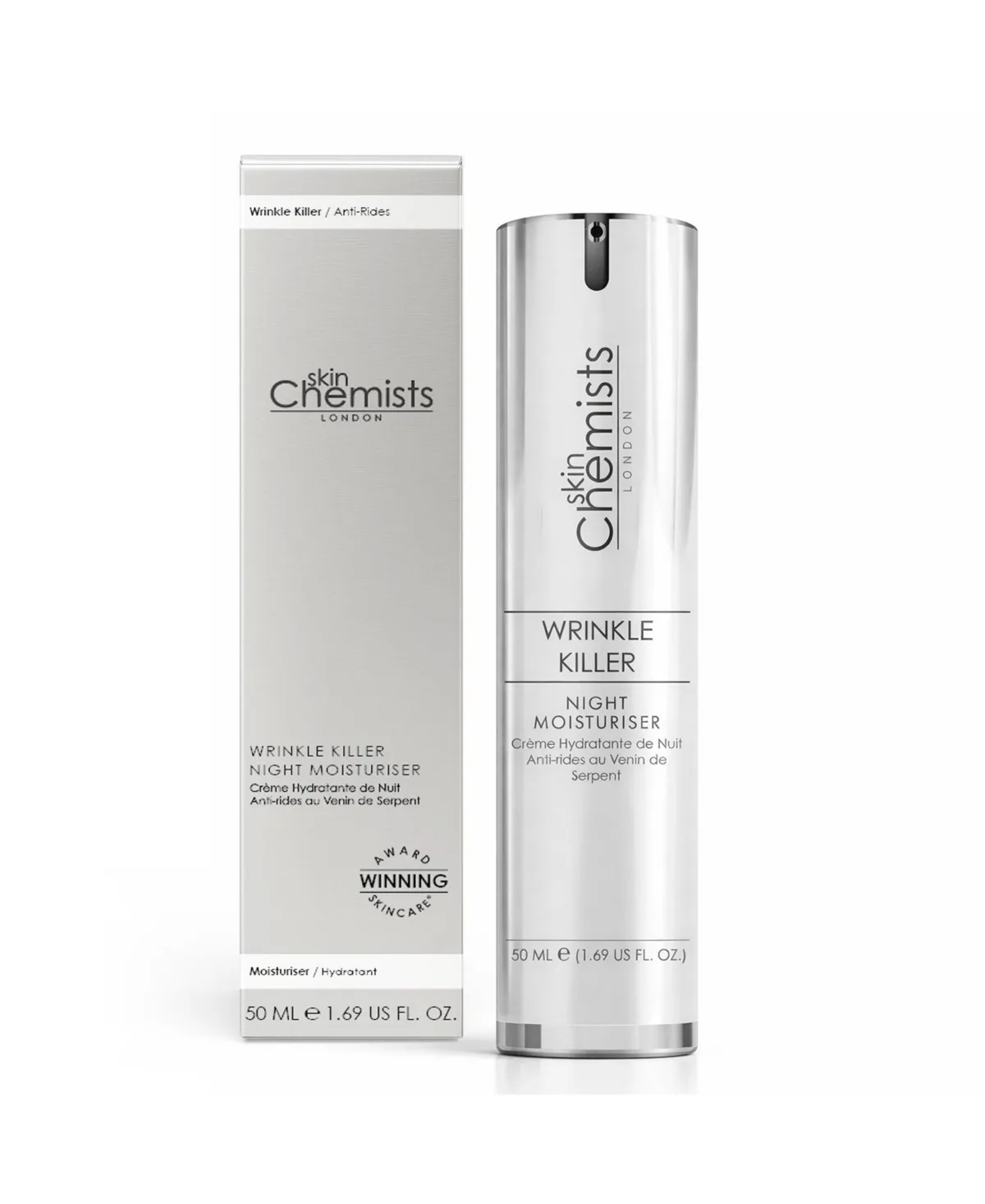 Anti-Aging Wrinkle Killer Night Moisturizer 50ml by Skinchemists