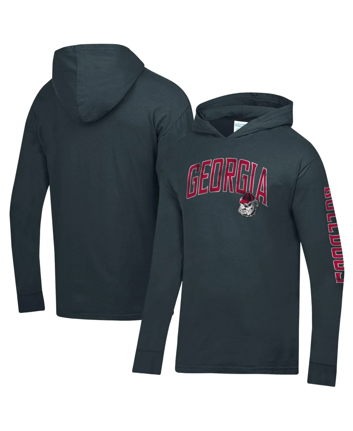 Georgia Bulldogs Long-Sleeve Classic-Fit Hoodie by Comfortwash