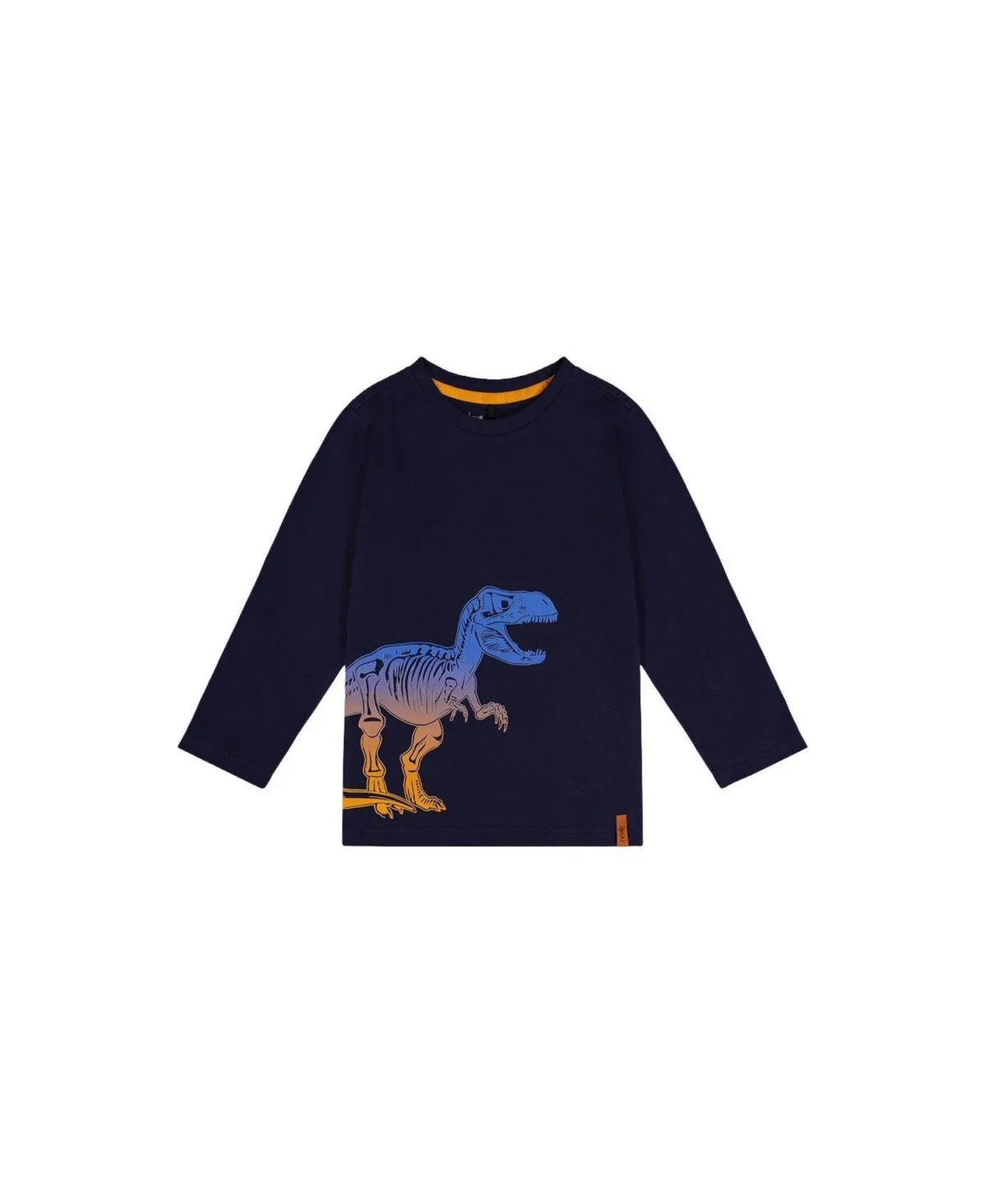 Long Sleeve Cotton T-Shirt by Deux Par Deux