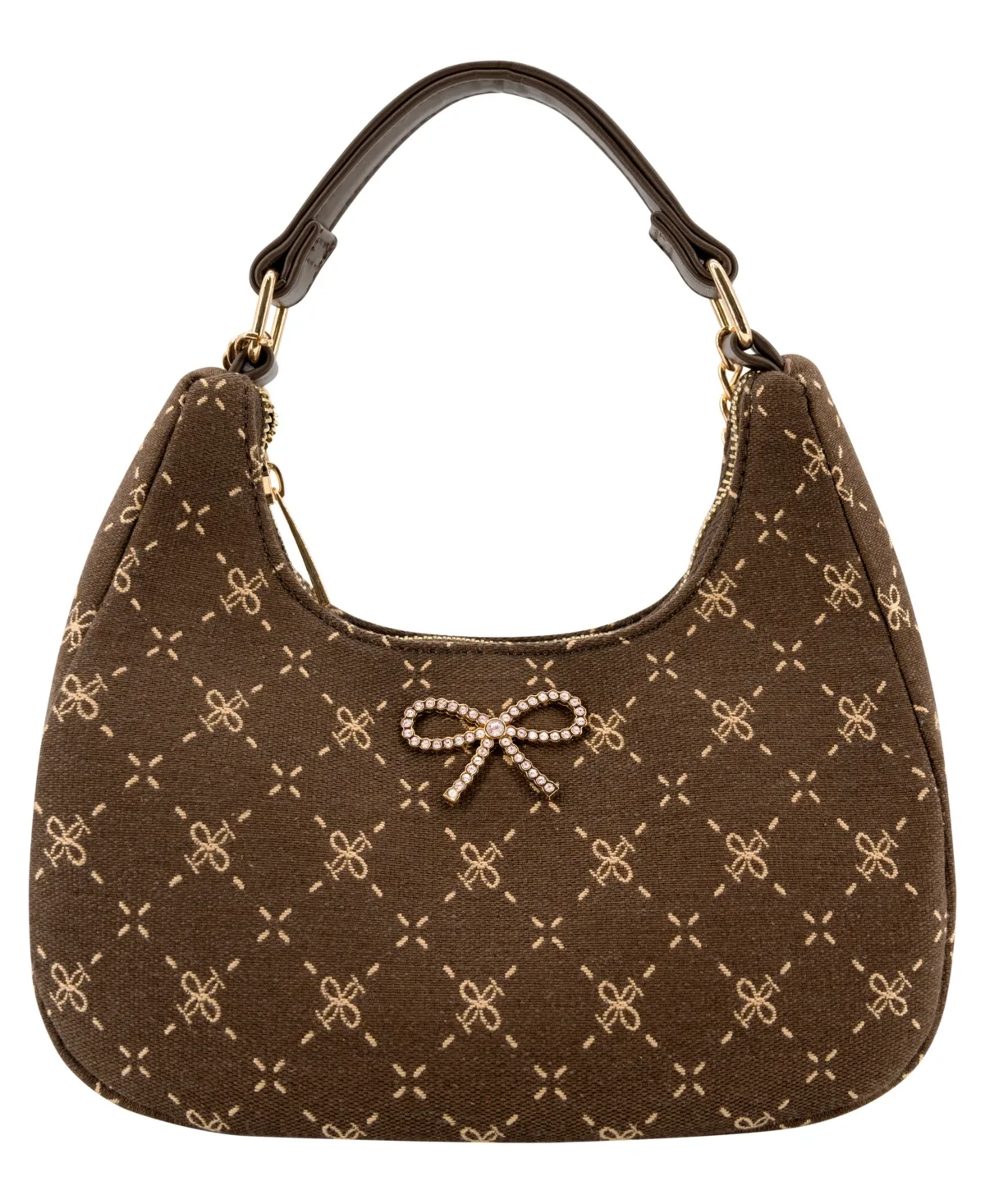 Gigi Canvas Bow Small Crossbody Handbag
