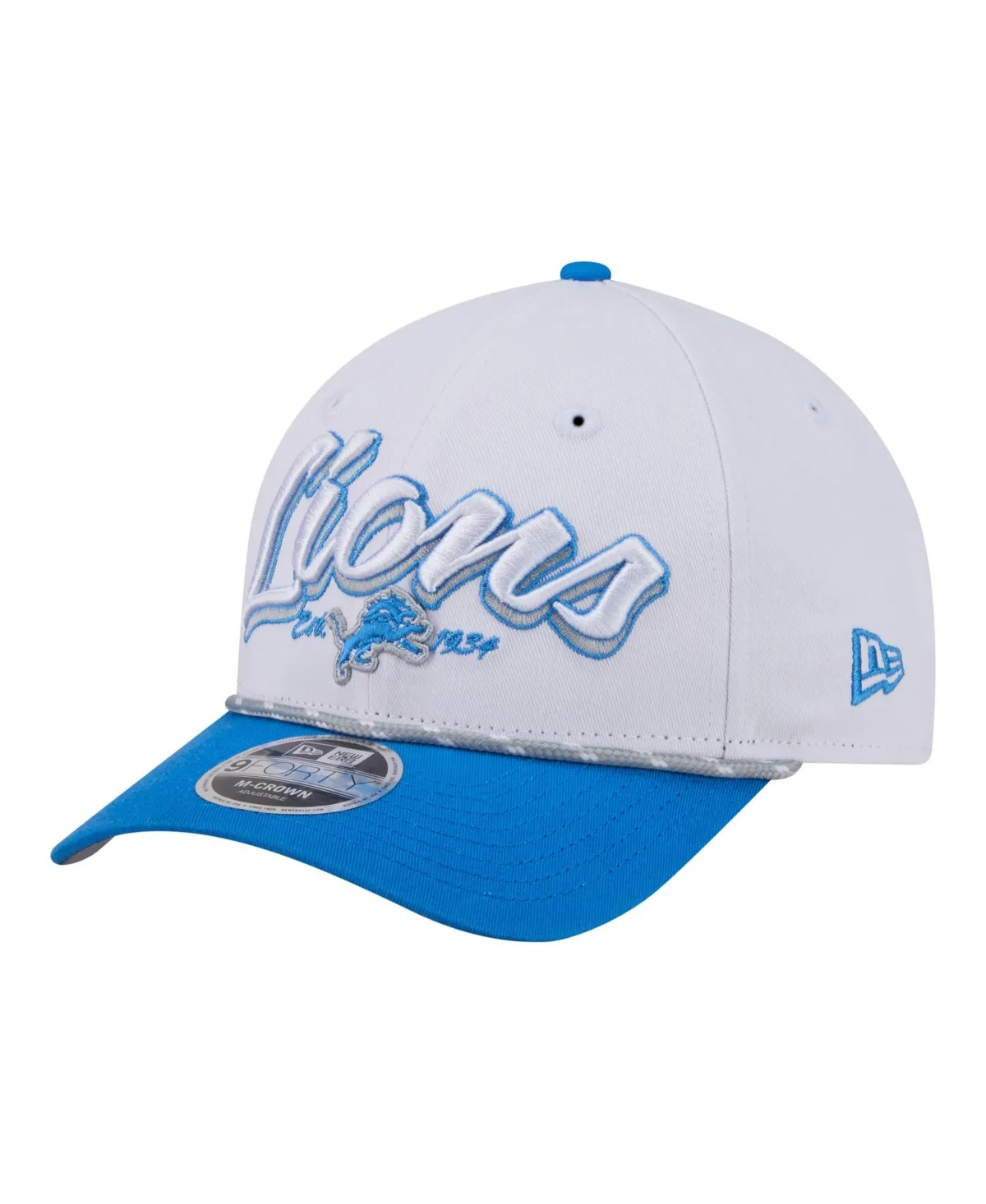Detroit Lions 9FORTY Team Loyal Adjustable Baseball Cap by New Era
