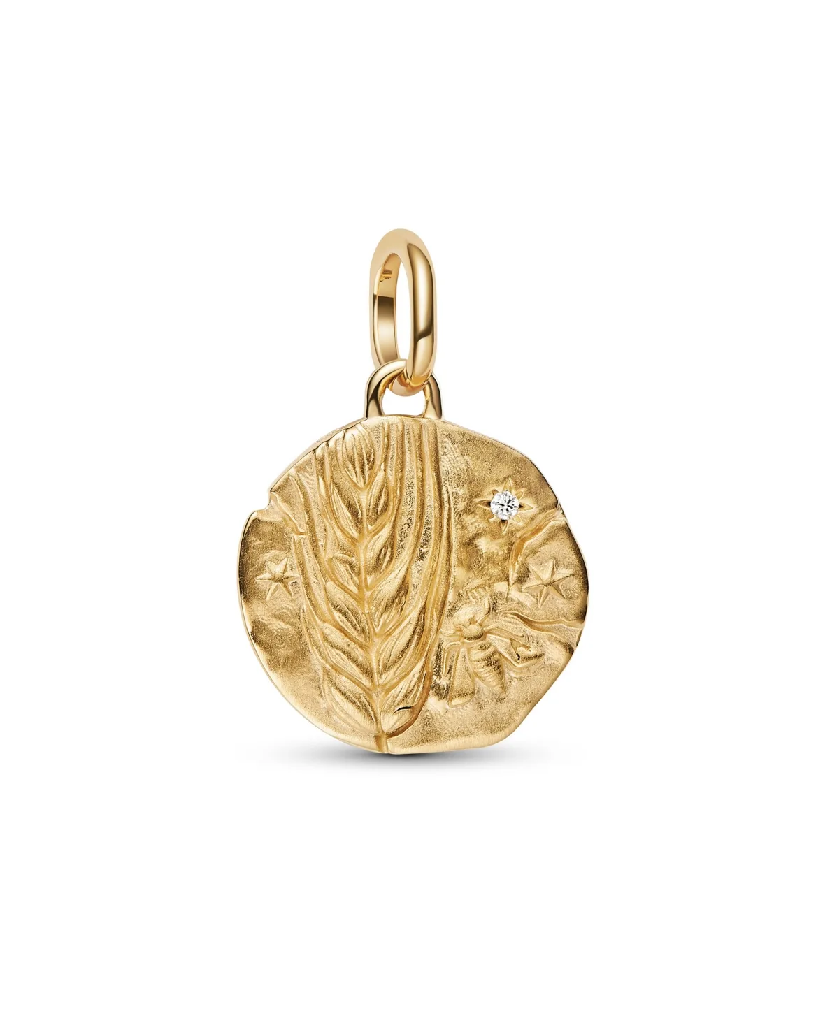 Me Cubic Zirconia Wheat Charm by Pandora