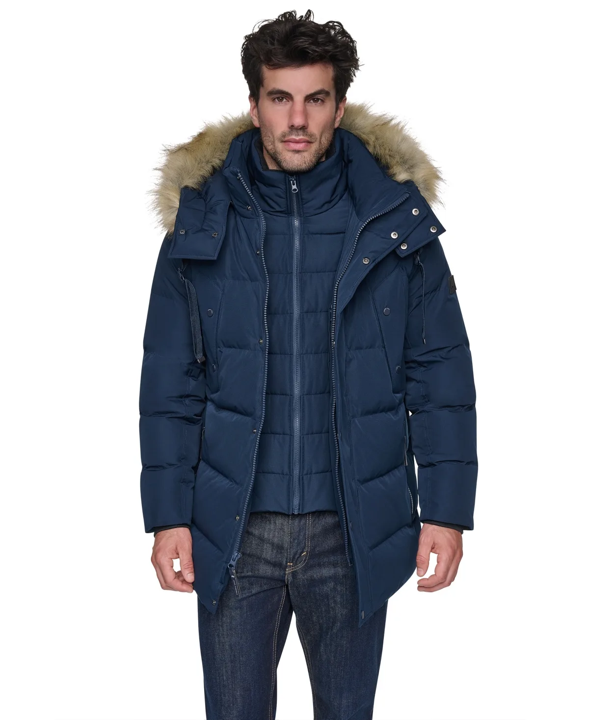Gattaca Hooded Down-Filled Parka