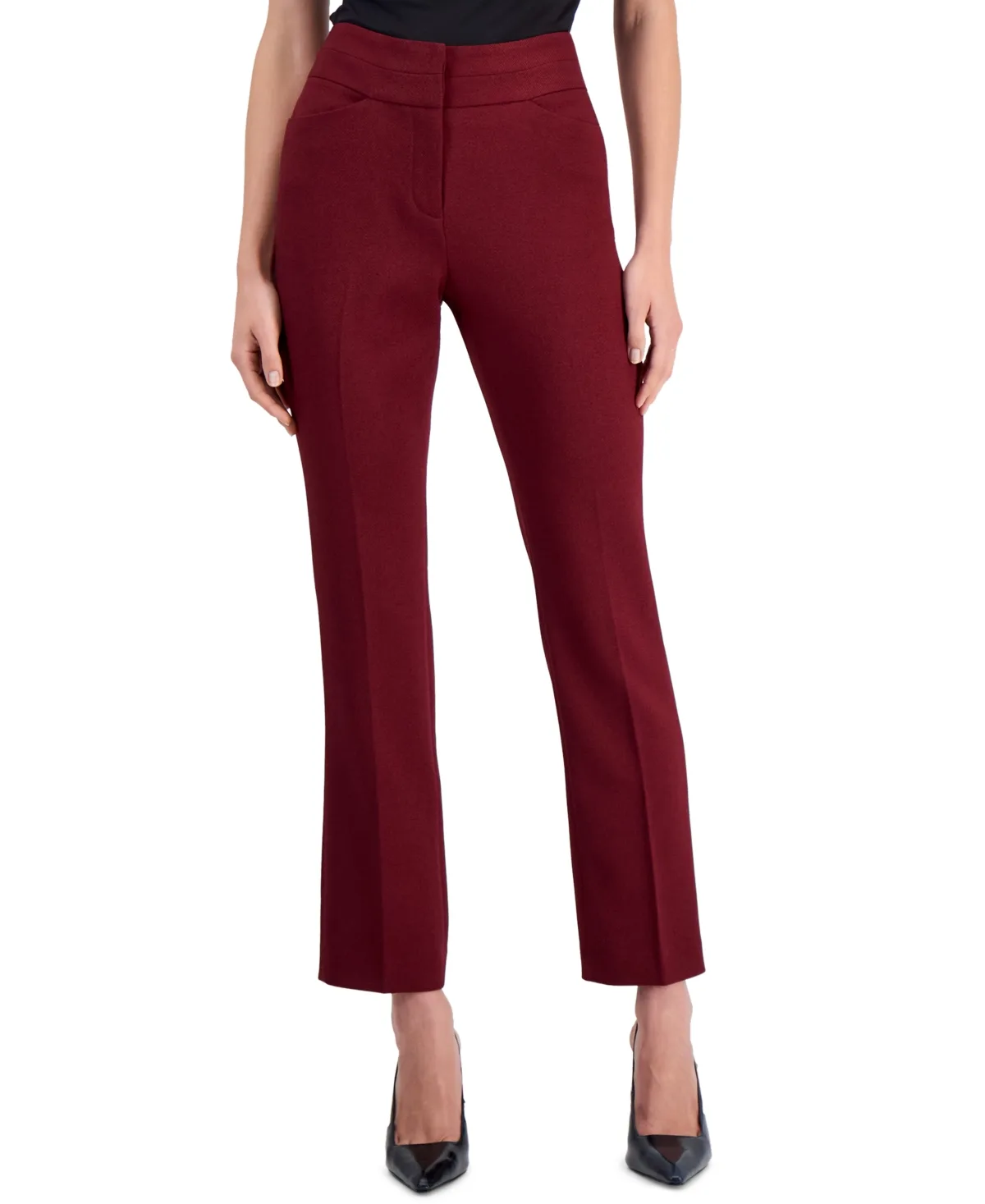 Bell Bottom Bootcut High-Waisted Pants by Tahari