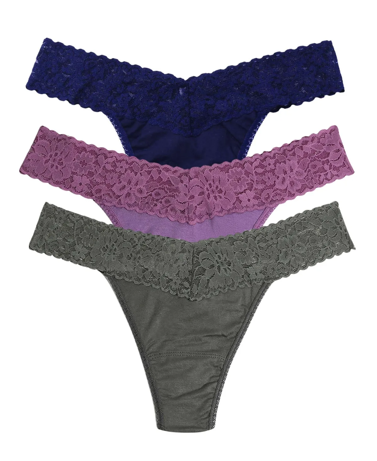 Lace Floral Dream Ease Thong