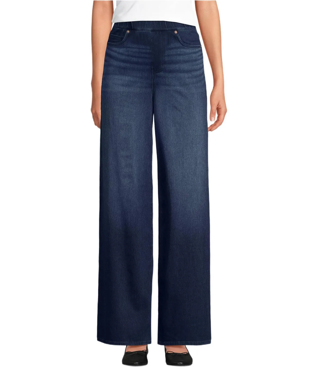 Starfish Denim High Rise Wide Leg Jeans
