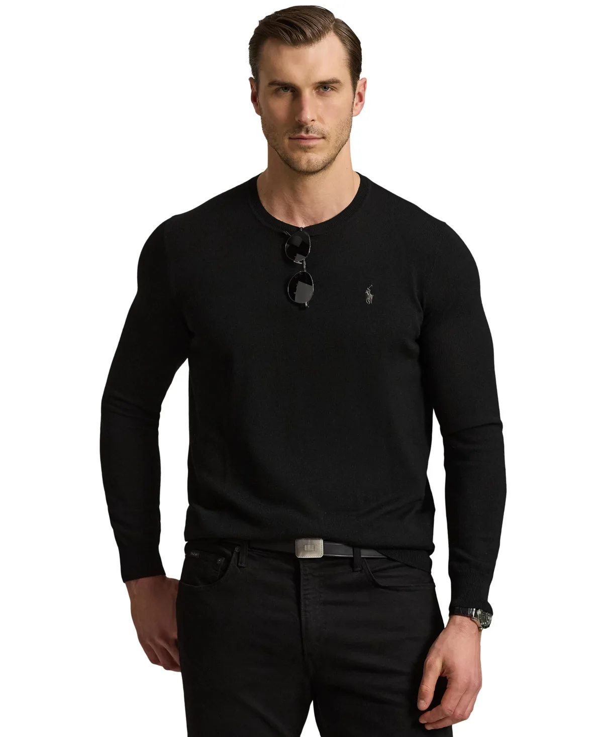 Regular-Fit Wool Crewneck Sweater by Polo Ralph Lauren