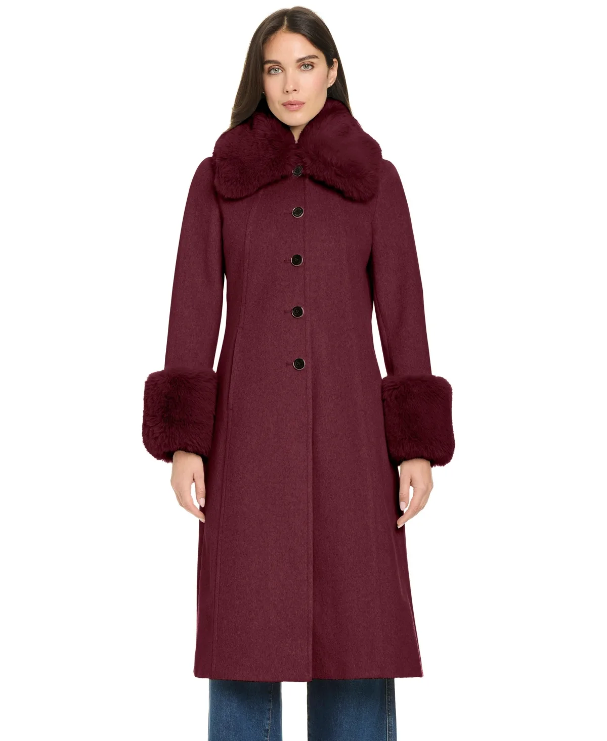 Single-Breasted Maxi Coat