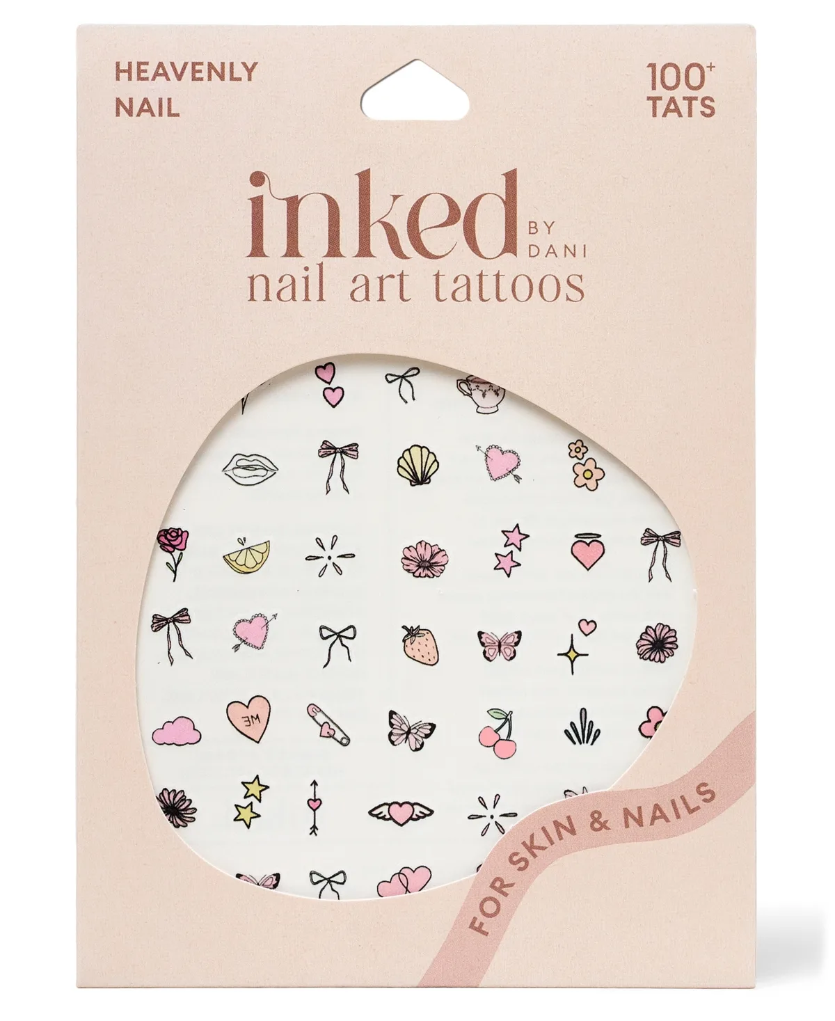 Heavenly Nail Art Tattoos by Inked by Dani