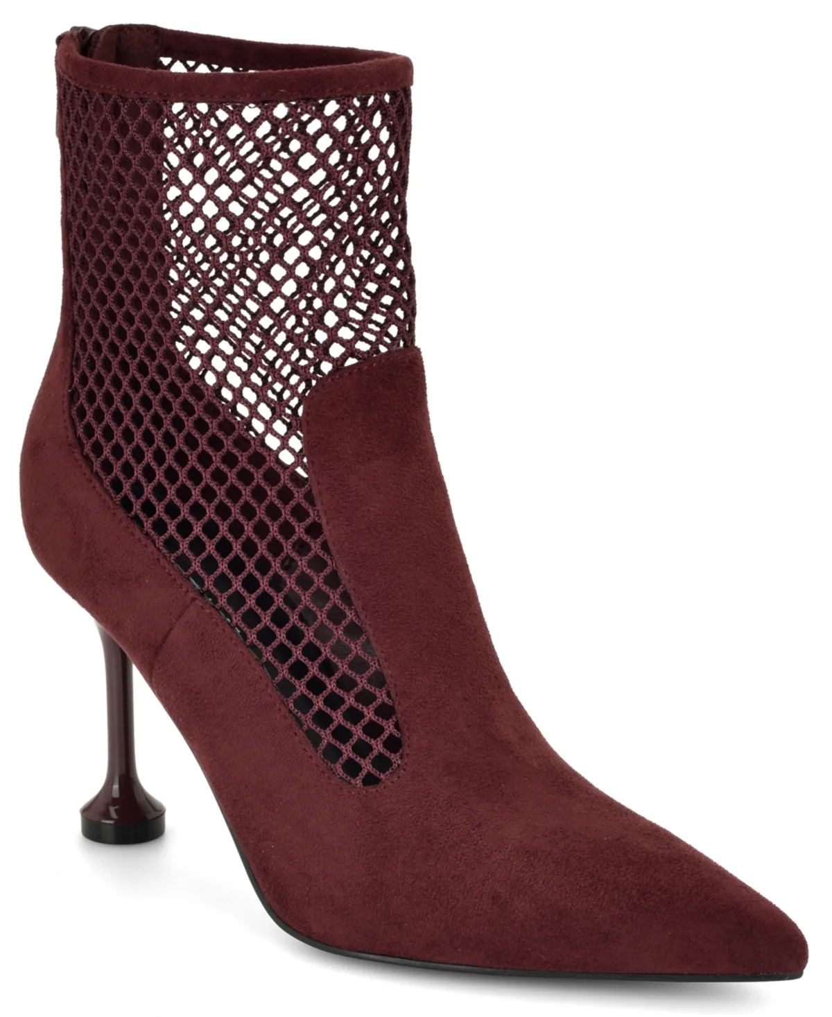Goane Fishnet Pointed Toe Dress Booties by Nine West