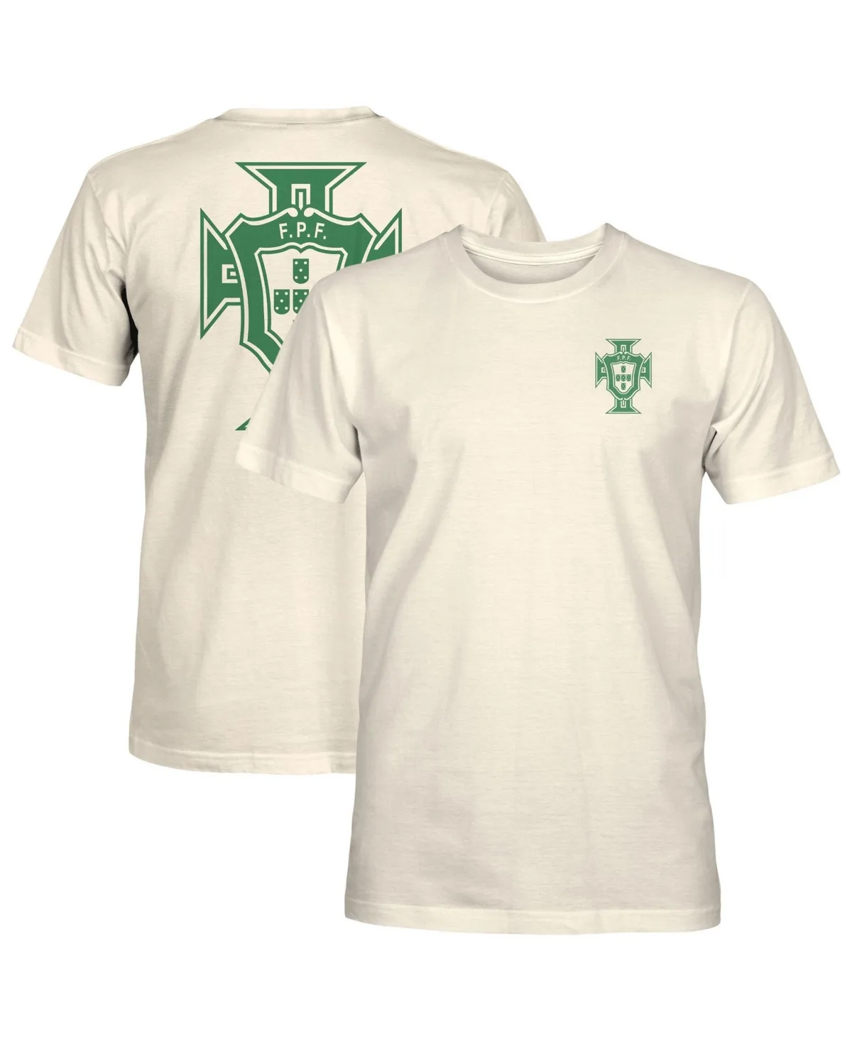 Portugal National Team Heavyweight Cotton Screen-Printed T-Shirt by 1863fc