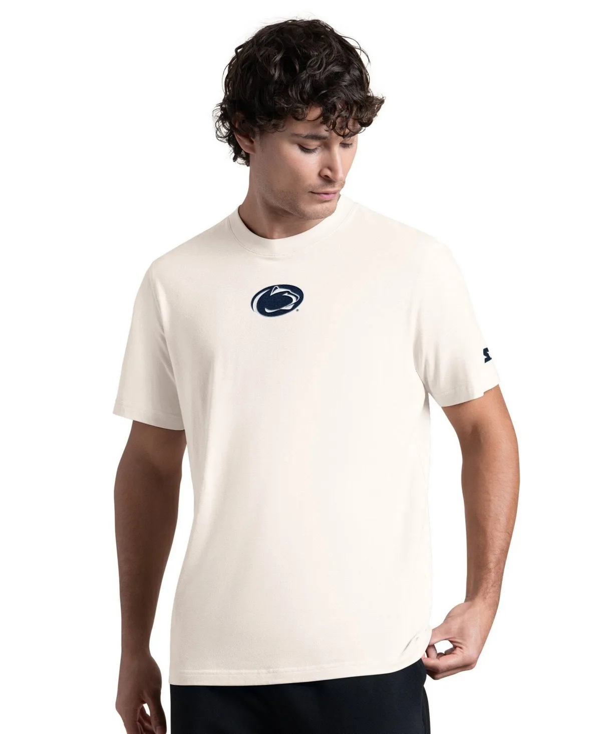 Warm Up Penn State Nittany Lions Embroidered Graphics T-Shirt by Starter