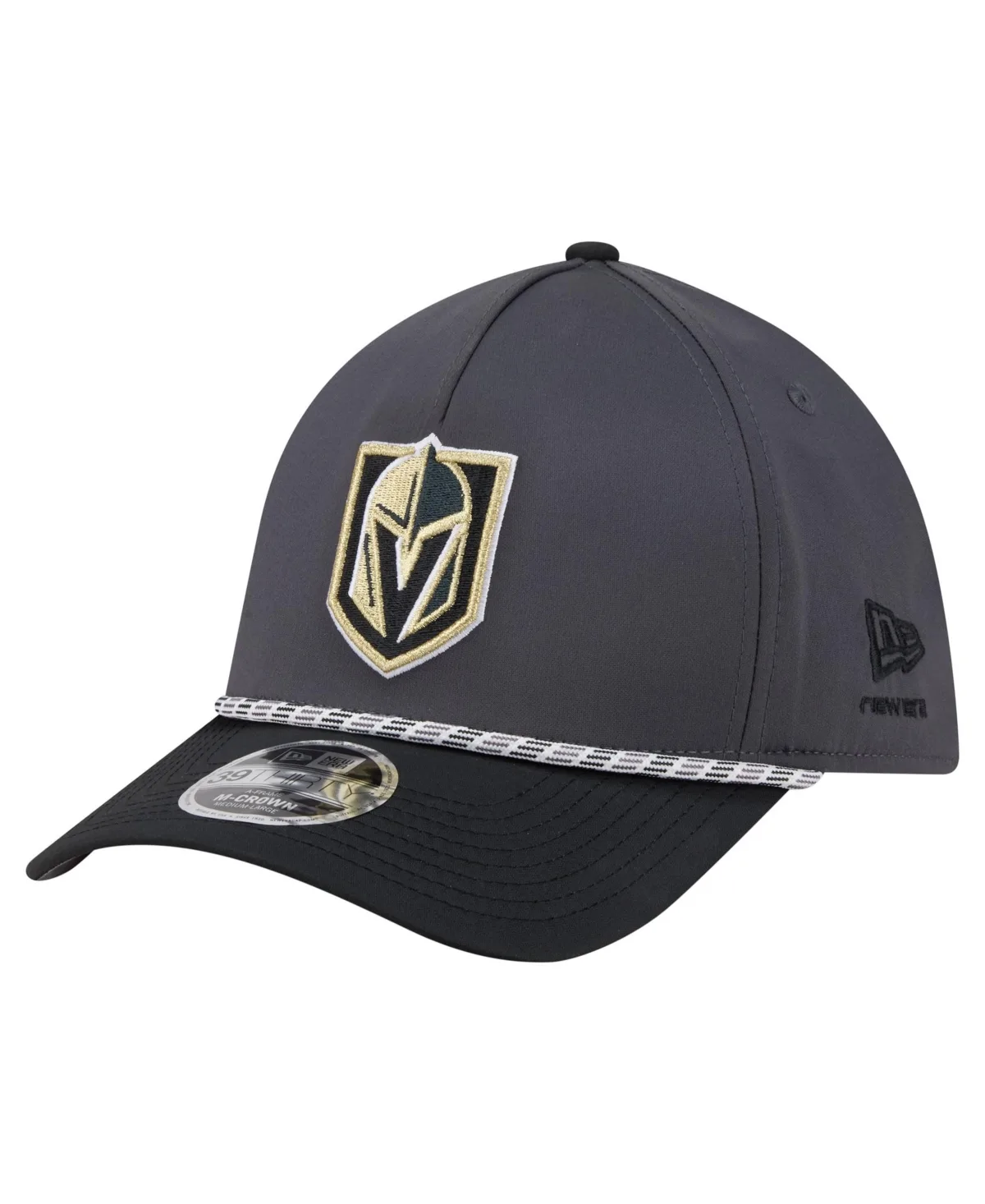 Vegas Golden Knights Stretch Fit 39THIRTY A-Frame Baseball Cap by New Era