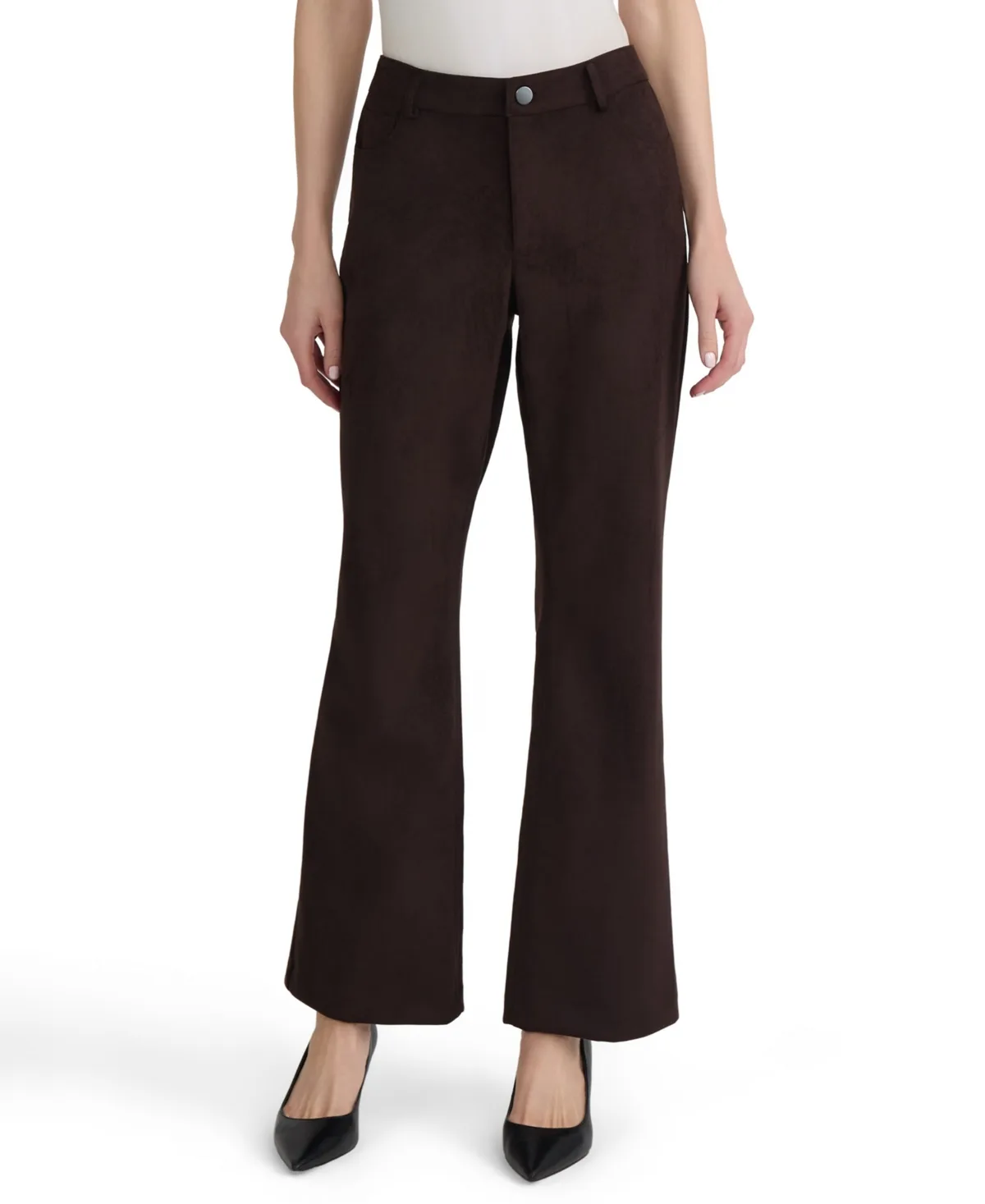 Lexington Denim Cord Mid-Rise Bootcut Corduroy Pants by Jones New York