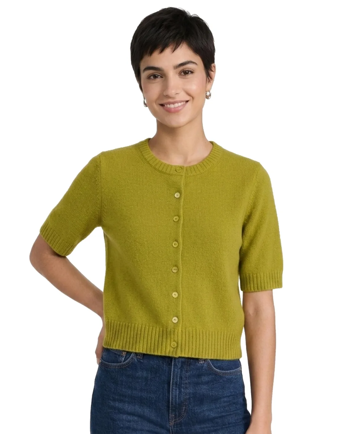 Crew Neck Cardigan by Joie