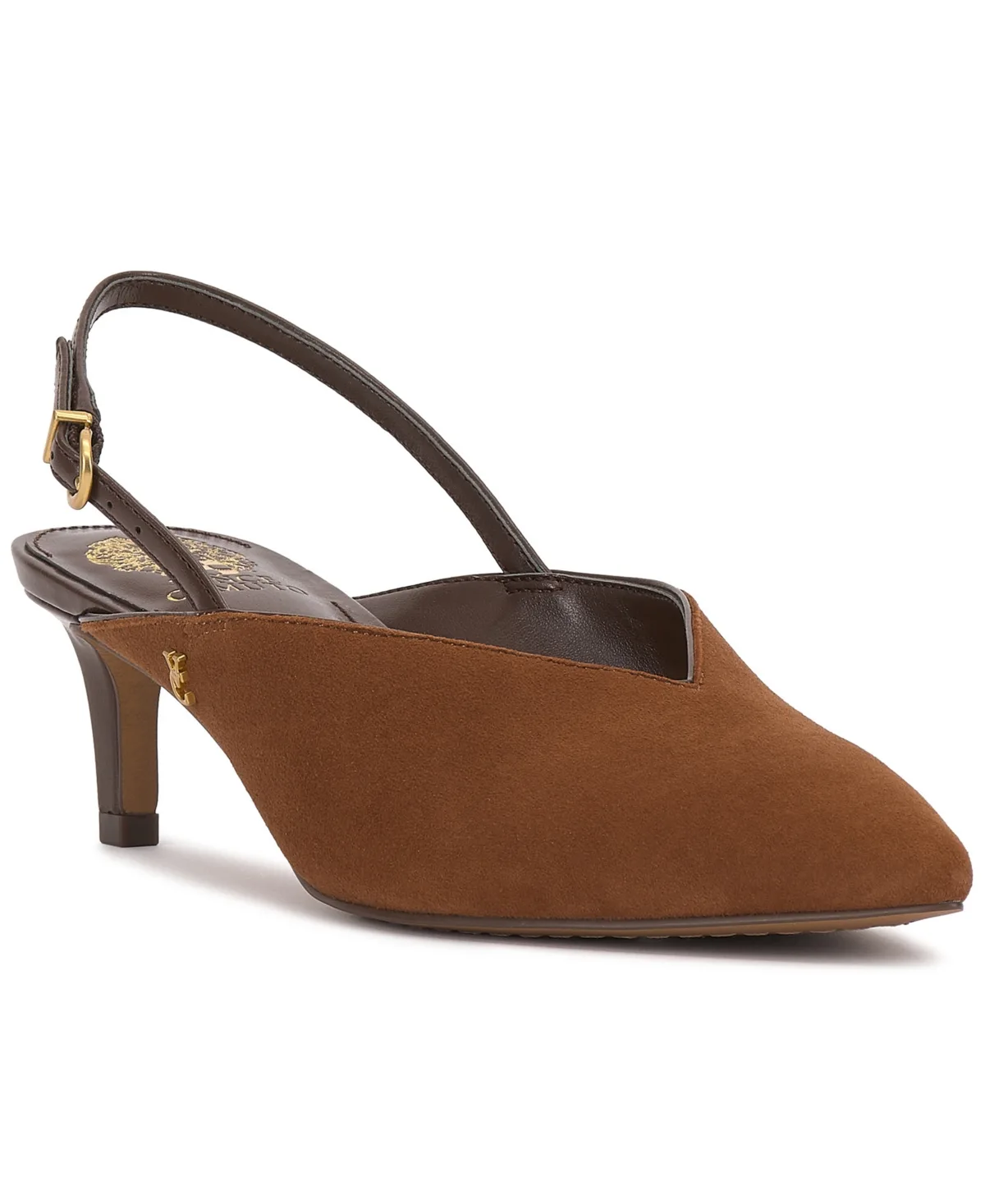 Kylien Pointed Toe Slingback Pumps by Vince Camuto