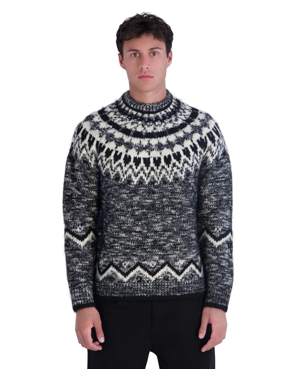 Fair Isle Sweater by Karl Lagerfeld