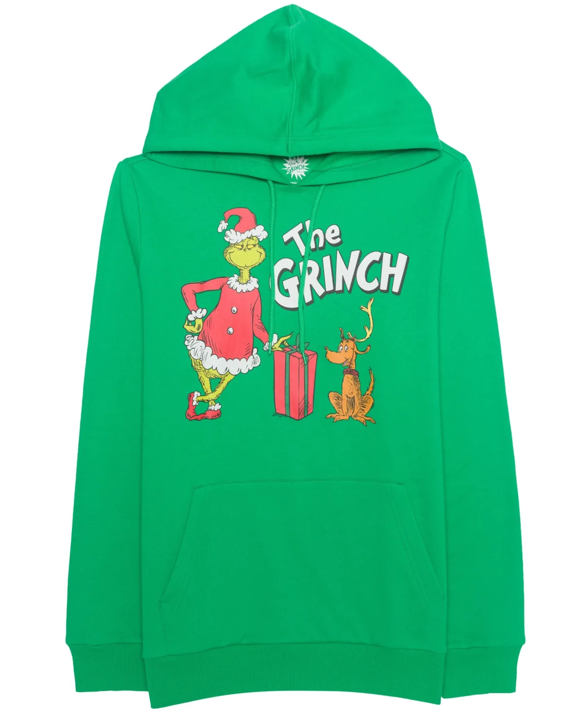 Grinchmas Graphic Fleece-Lined Hoodie by Hybrid Apparel