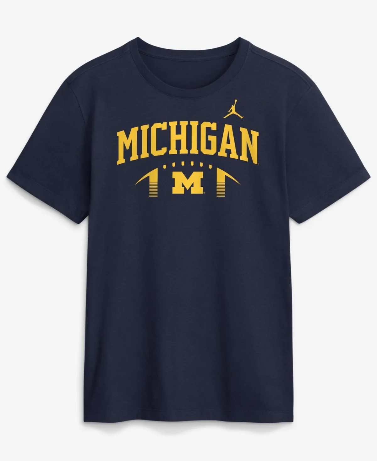 Michigan Wolverines Primetime Football Icon T-Shirt by Jordan