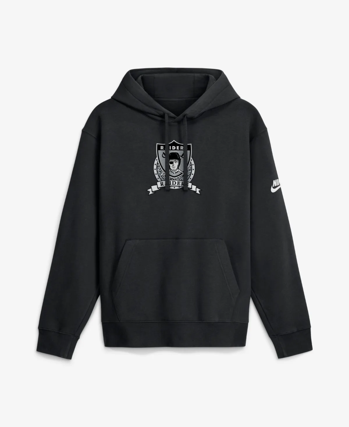Las Vegas Raiders Short Pass Rewind Club Fleece Hoodie by Nike