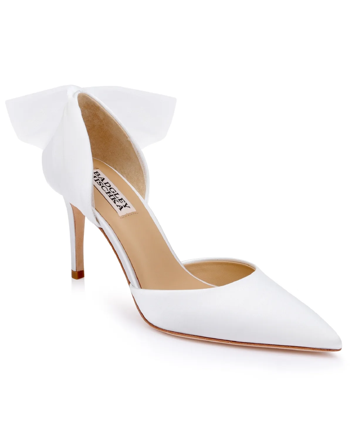 Rosalie Pointed Toe Bow Pumps by Badgley Mischka