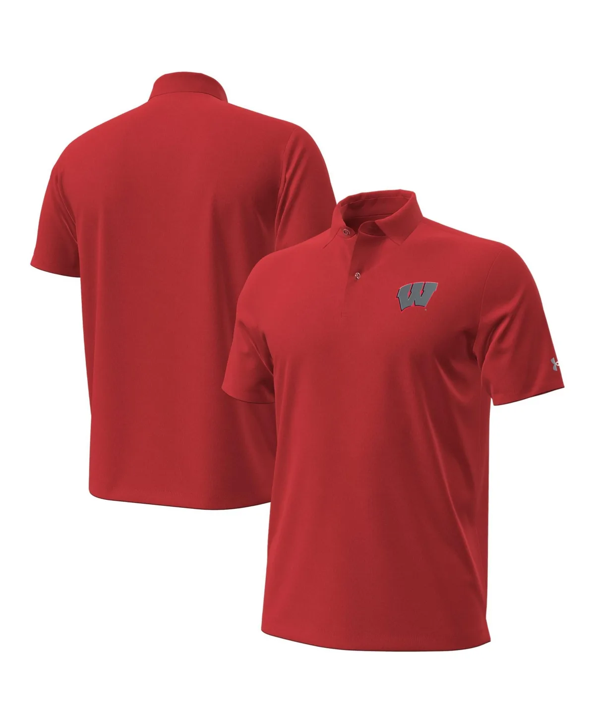 Wisconsin Badgers 2026 Lambeau Field Collection Playoff Performance Polo Shirt by Under Armour