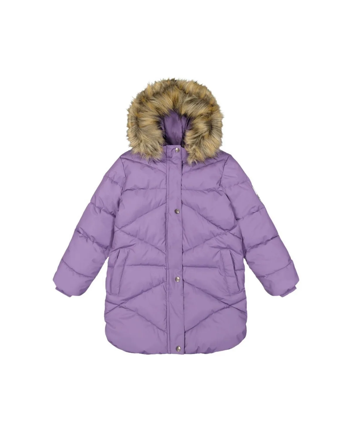 Long Winter Puffer Coat by Deux Par Deux