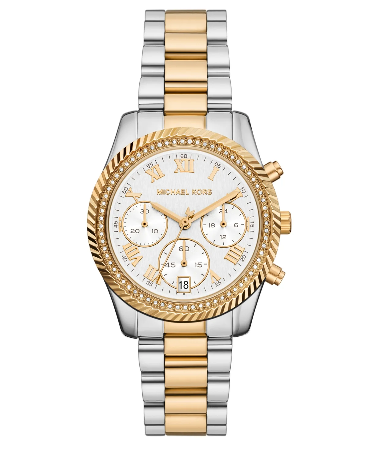 Quartz Lexington Two-Tone Stainless Steel Watch 36mm by MICHAEL Michael Kors