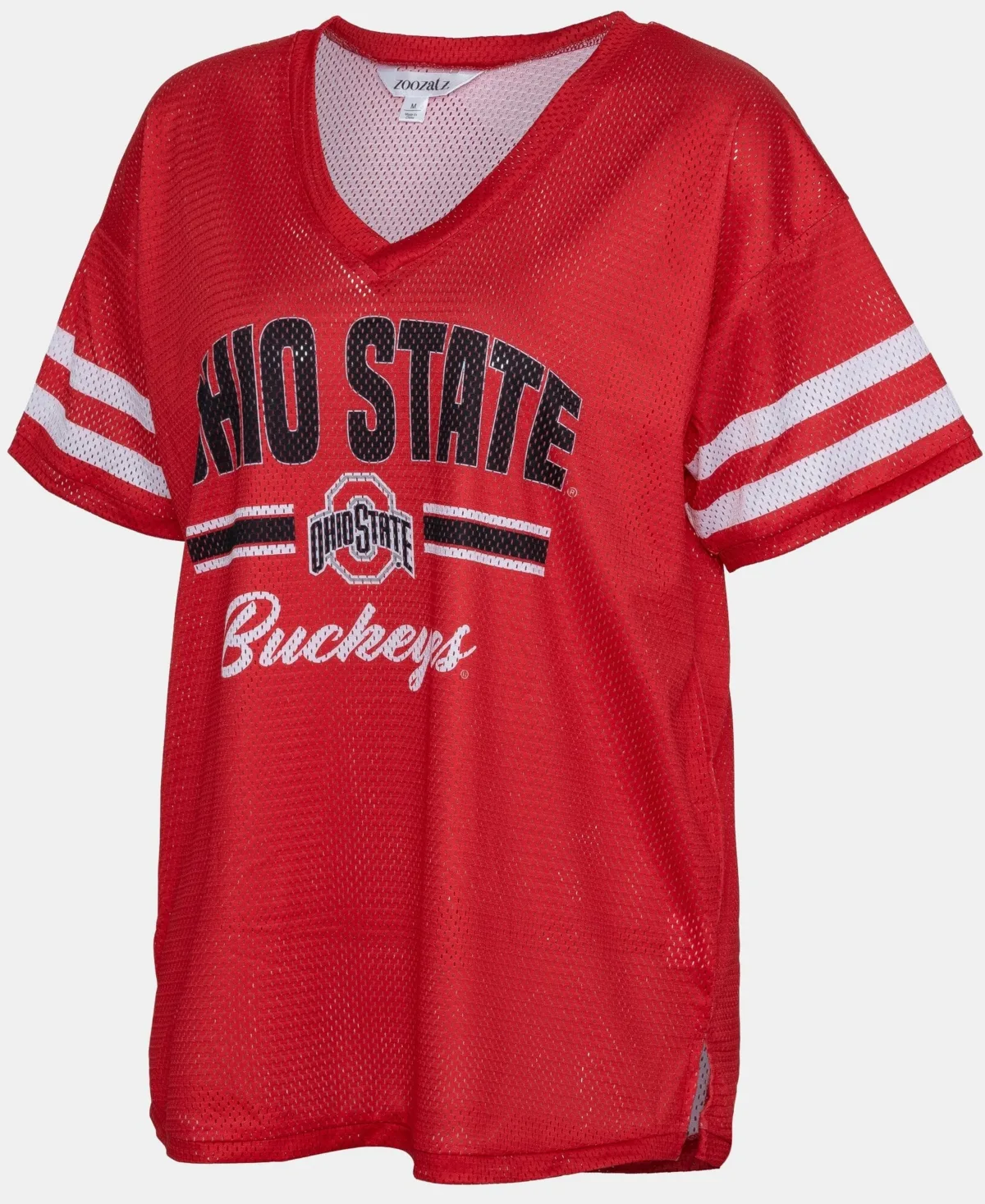 Ohio State Buckeyes Mesh Jersey Kickoff T-Shirt by Zoozatz