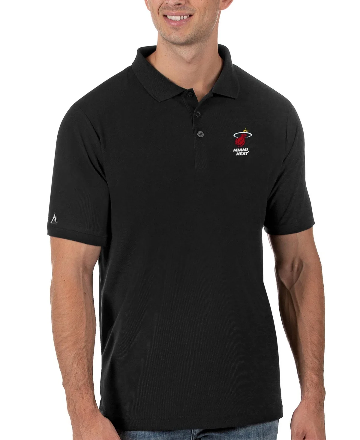 Miami Heat Legacy Pique Polo by Antigua