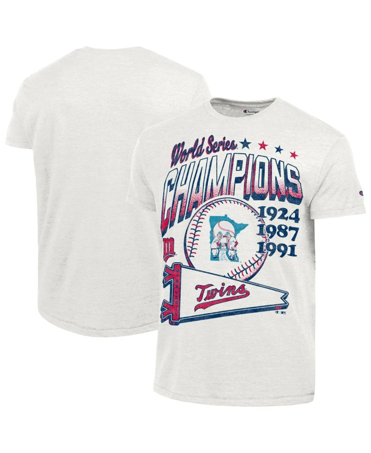 Minnesota Twins Winning Tradition Cooperstown Collection Tri-Blend T-Shirt by Champion