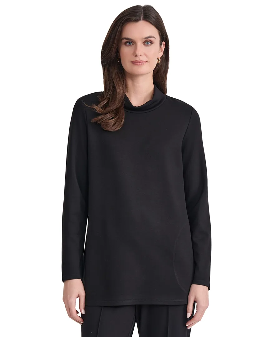 Dakota Long Sleeve Mock Neck Tunic