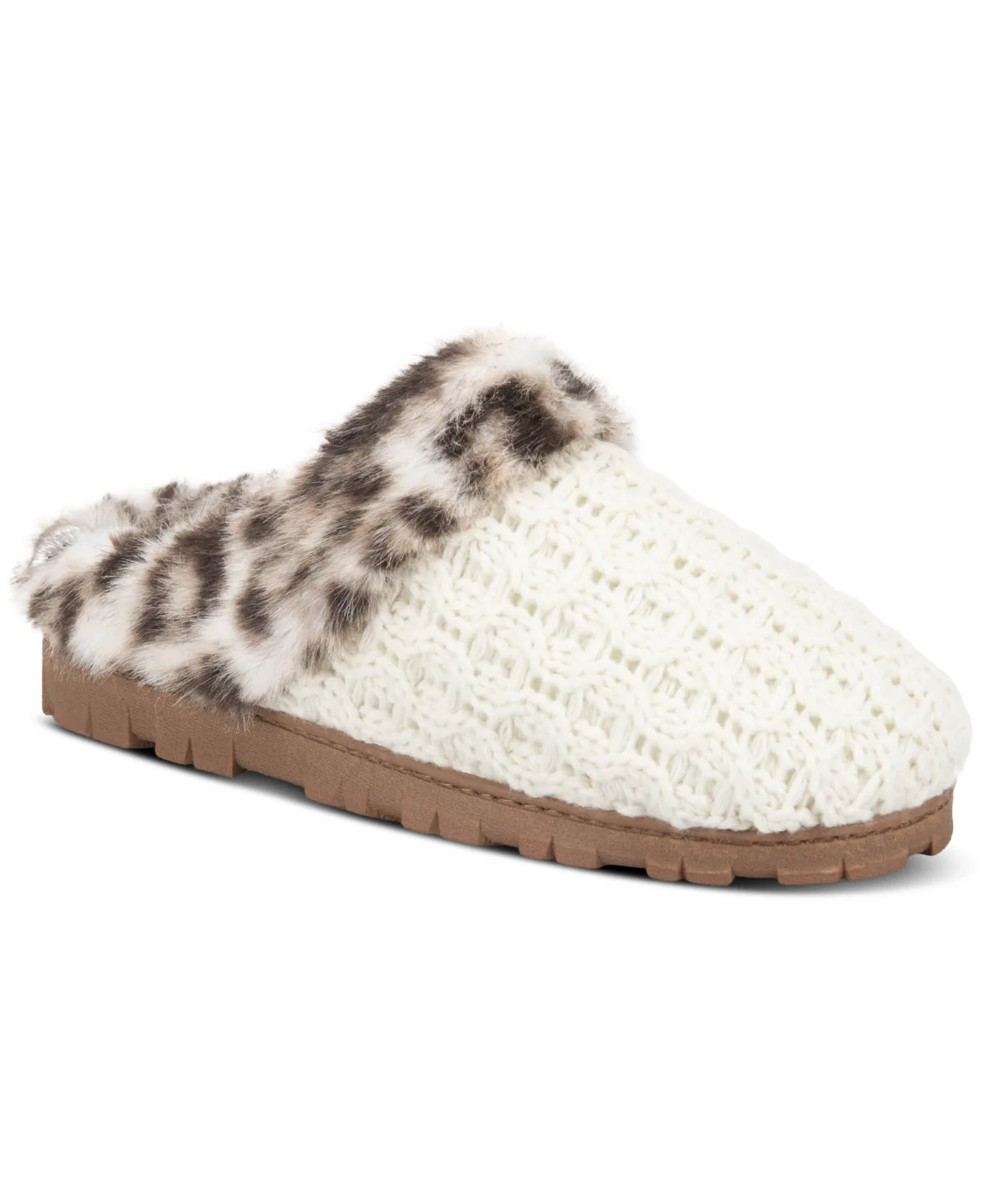 Leo Knit Indoor/Outdoor Clog Slippers by Jessica Simpson
