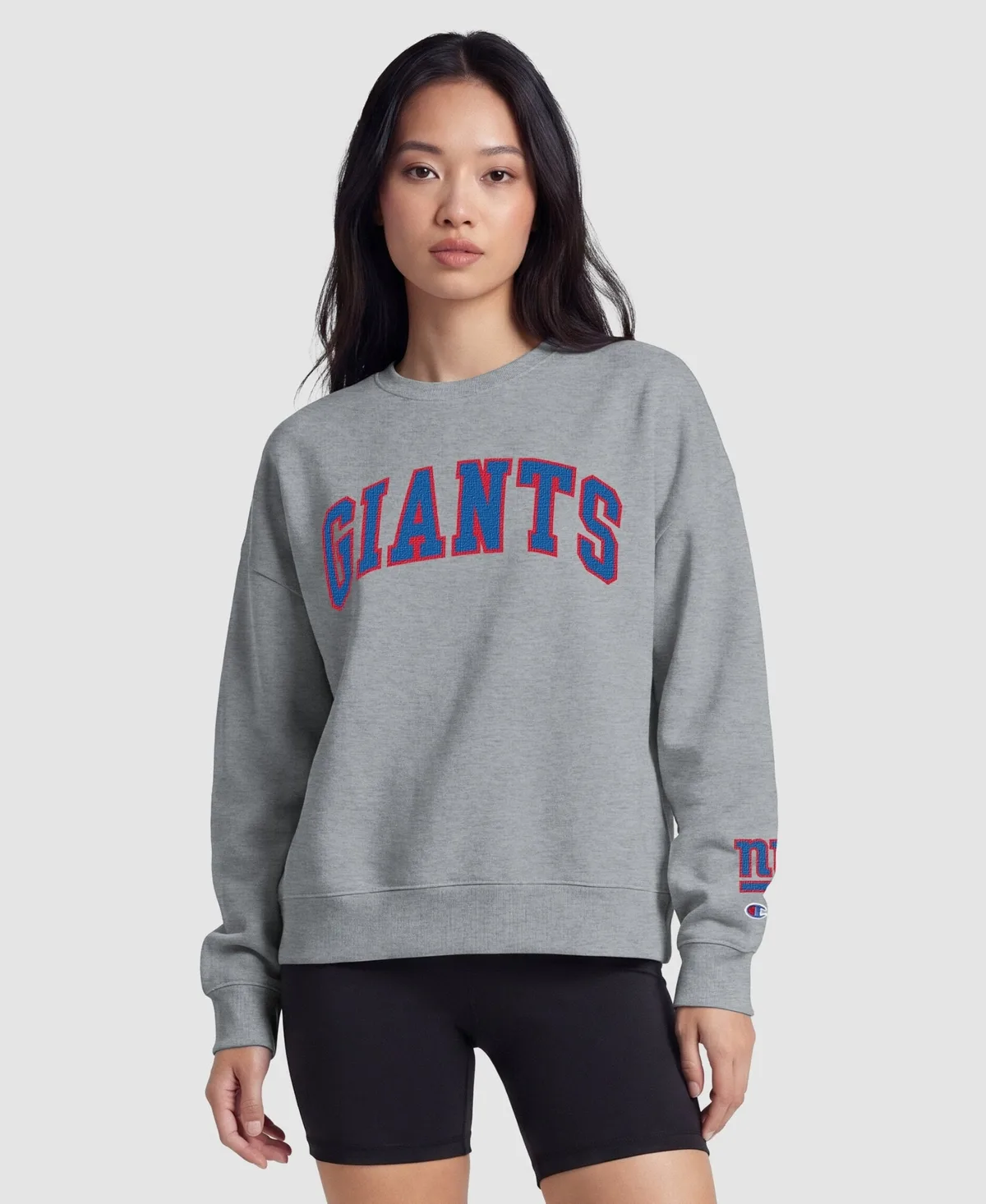 New York Giants Contrast Lined Sweatshirt by Champion