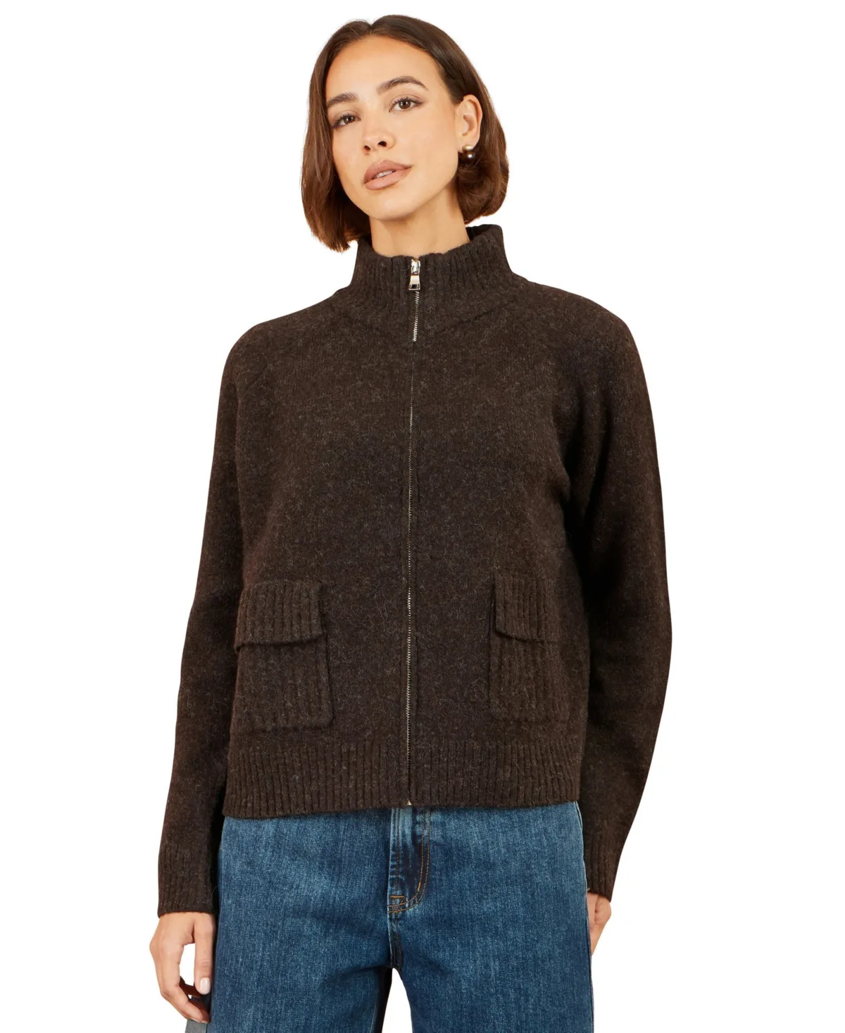 Zip Up Cardigan