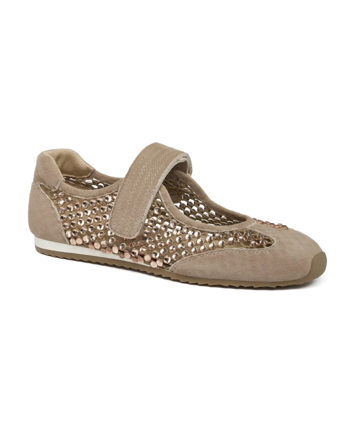 Patricia-D Suede Flats by Jslides