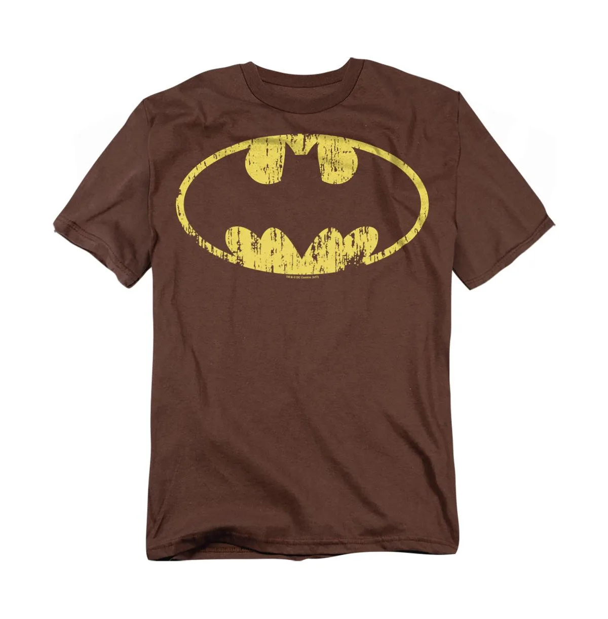 Batman Classic Logo Distressed T-Shirt by Batman