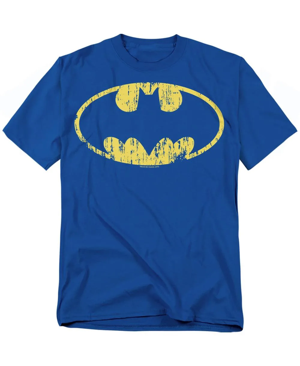 Batman Classic Logo Distressed T-Shirt