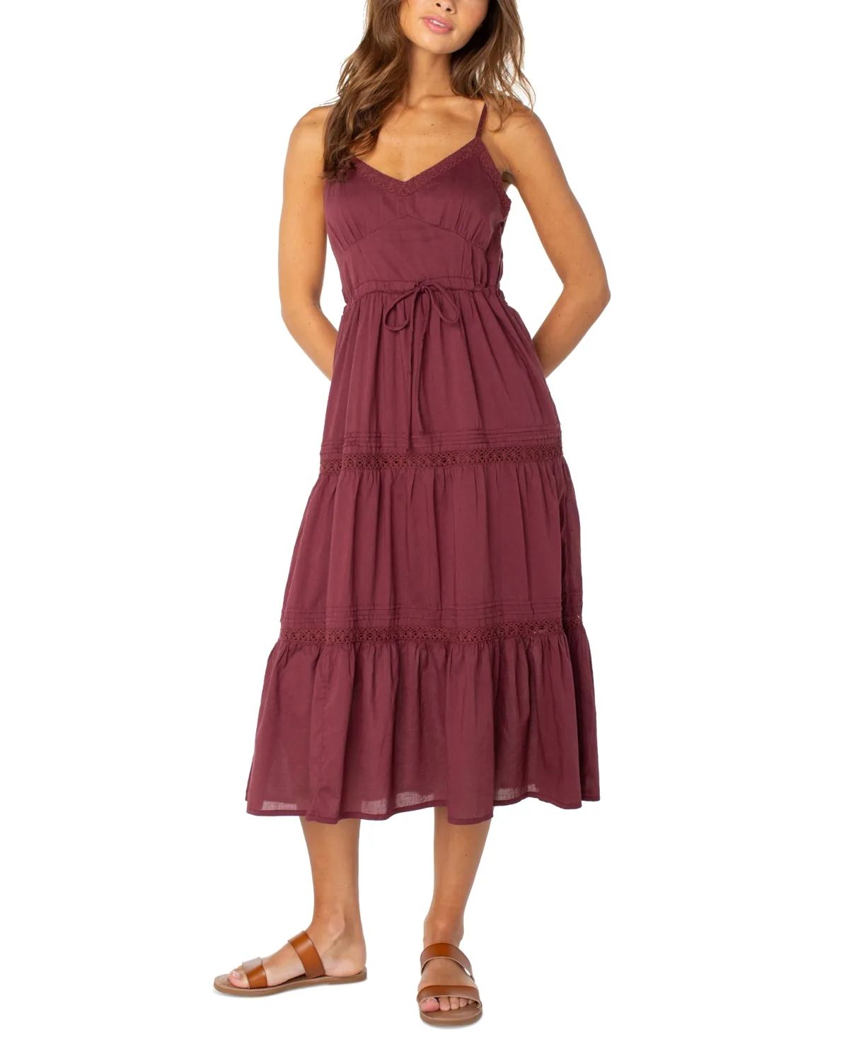 Azalea Sweetheart Neck Maxi Dress by Roxy