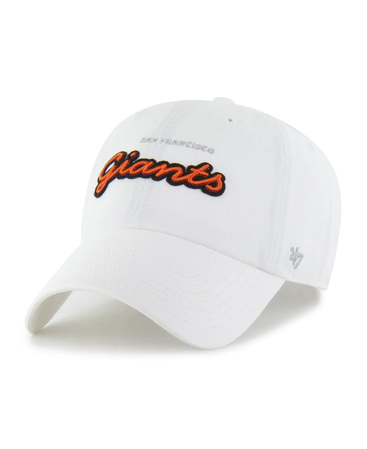 San Francisco Giants Trendy Script Clean Up Adjustable Baseball Cap by 47 Brand