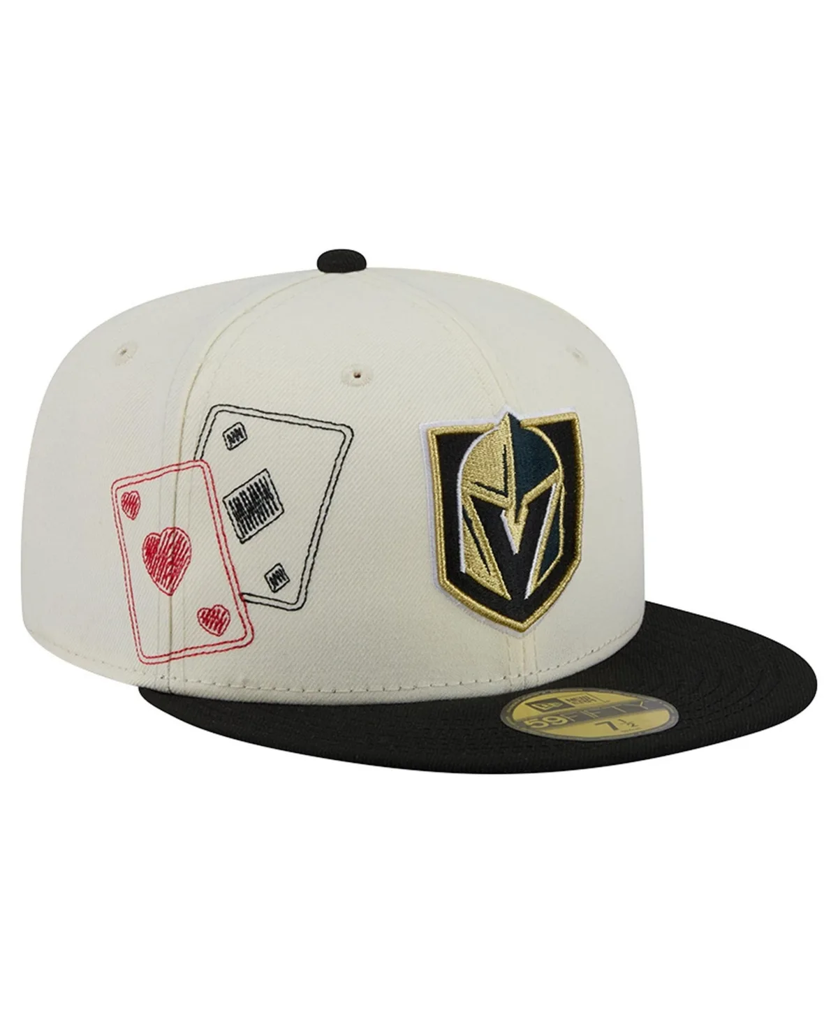 Vegas Golden Knights Localized Stitched 59FIFTY Fitted Hat by New Era
