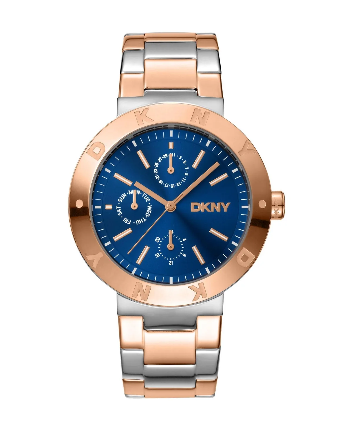 Quartz Eastside Maxi Two-Tone Stainless Steel Bracelet Watch, 38 mm by DKNY