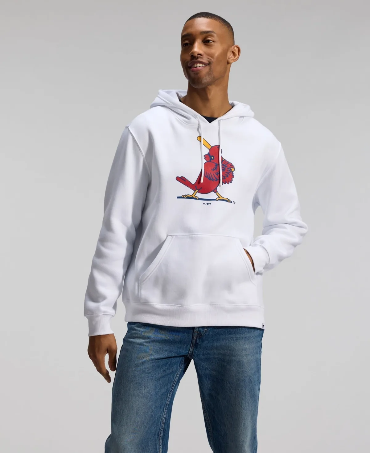 St. Louis Cardinals Retro Heavyweight-Fleece Heritage Hoodie by Fanatics
