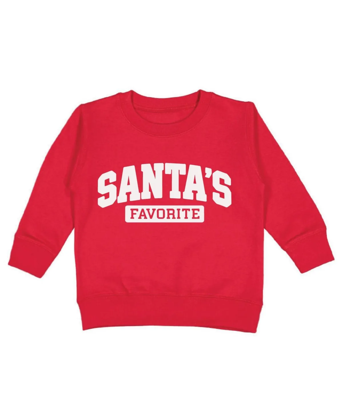 Santa's Favorite Holiday Sweatshirt by Sweet Wink