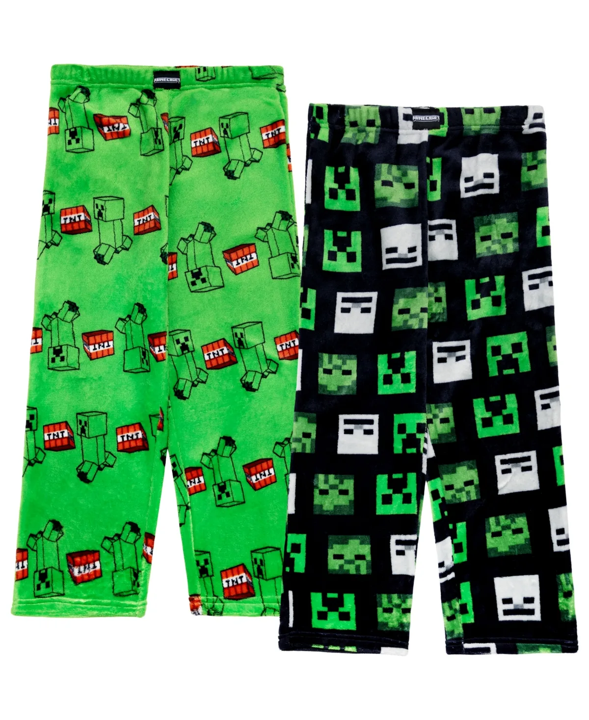 Mobs Minecraft Fleece Pajama Pants, 2-Pack by Ame