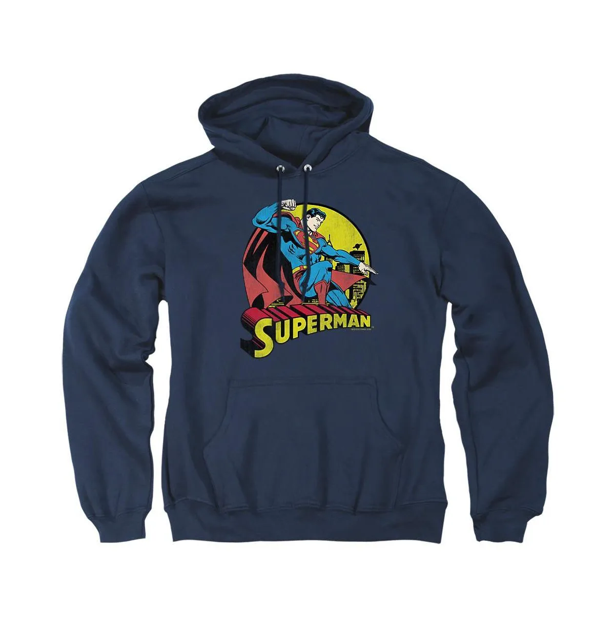 Dc Graphic Kangaroo-Pocket Hoodie by Superman
