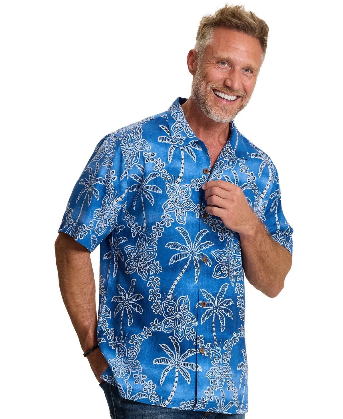 Palomino Palms Short Sleeve Camp Collar Shirt by Tommy Bahama