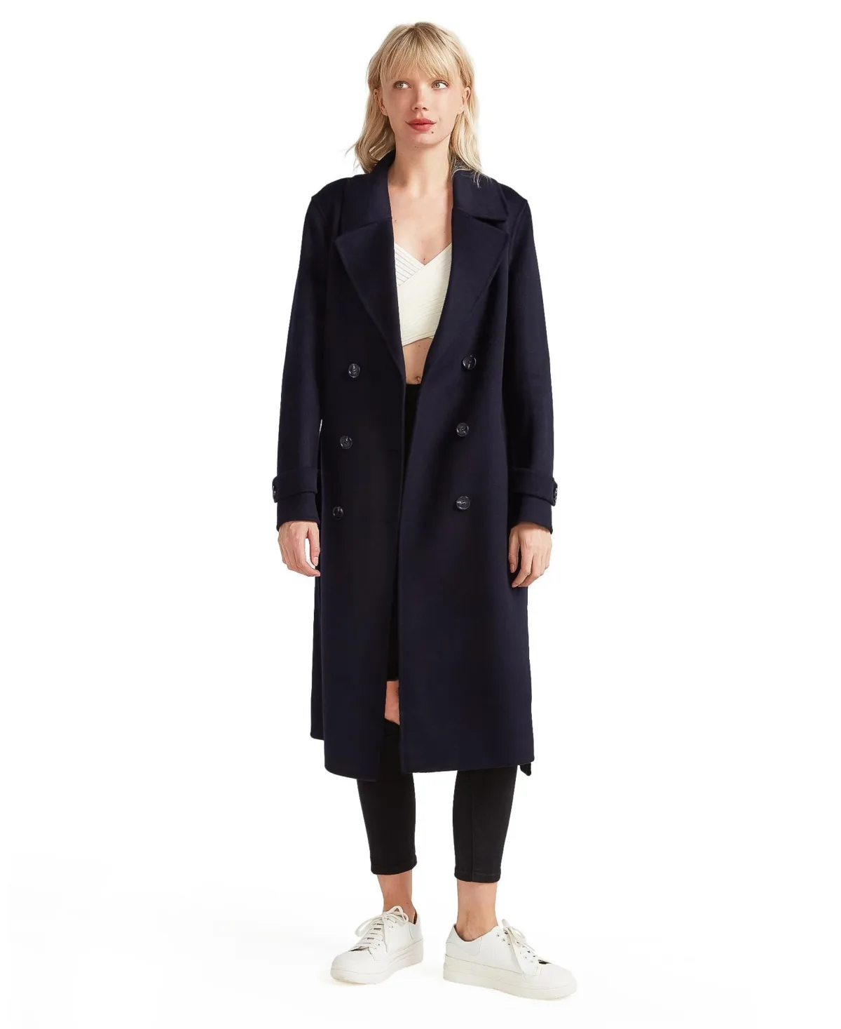 Front Runner Belted Coat by Belle & Bloom